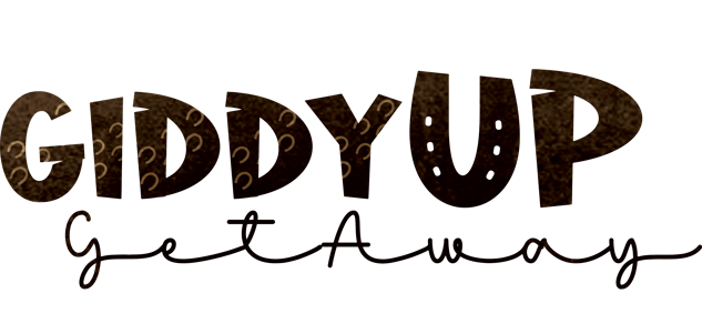 GiddyUp GetAway brown logo GiddyUp GetAway brown logo